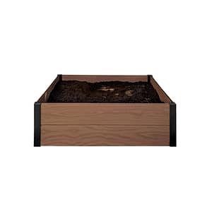 Keter Curver Maple szögletes kompozit magaságyás barna 106x106 cm